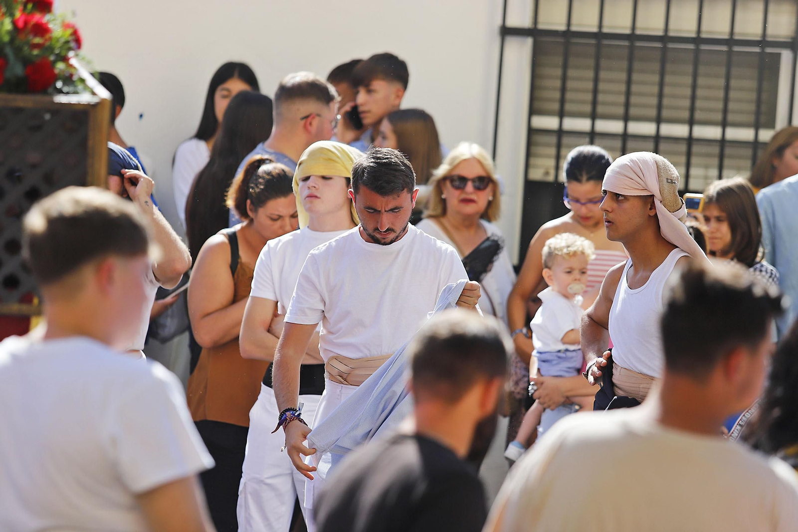 Imágenes de la procesión de San Francisco de Asís por las calles de Pérez Cubillas