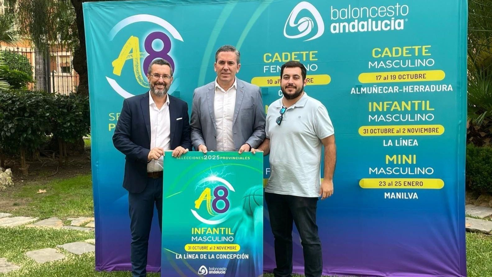 Presentación del campeonato de baloncesto que se celebrará en La Línea.