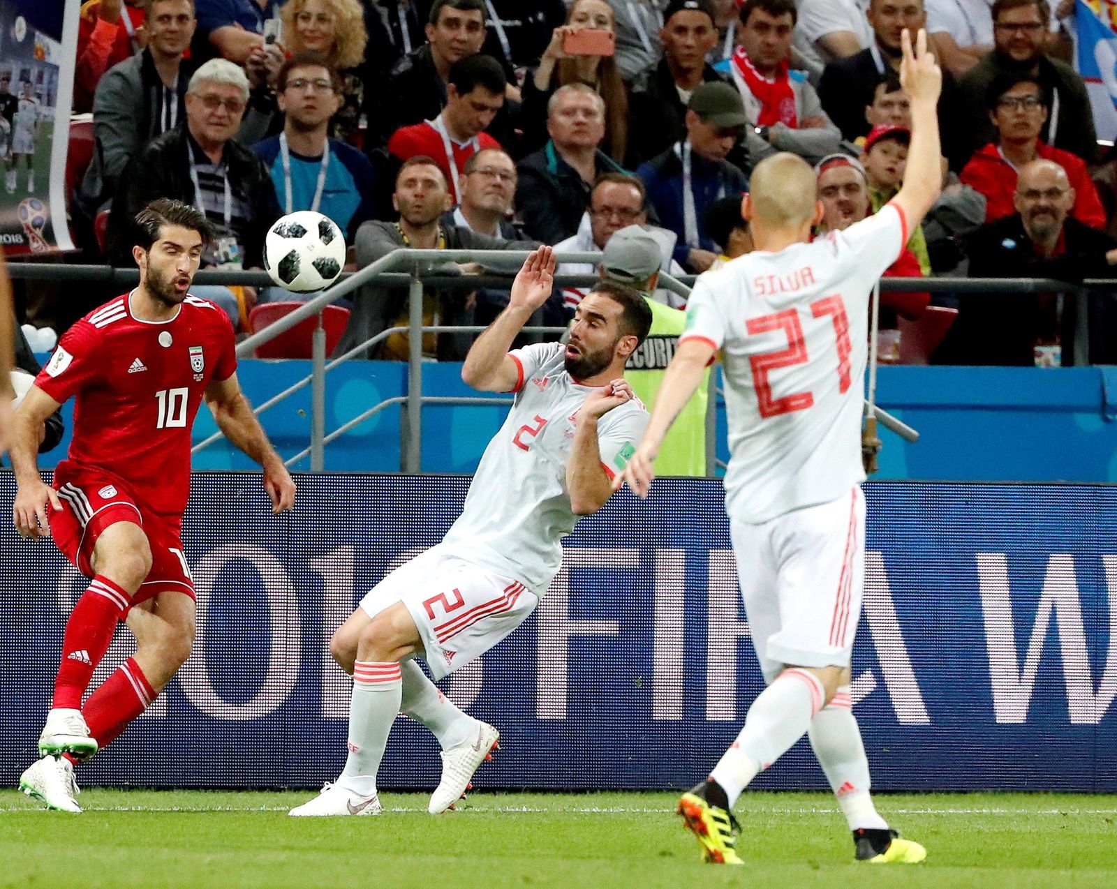 Las imágenes del Irán-España