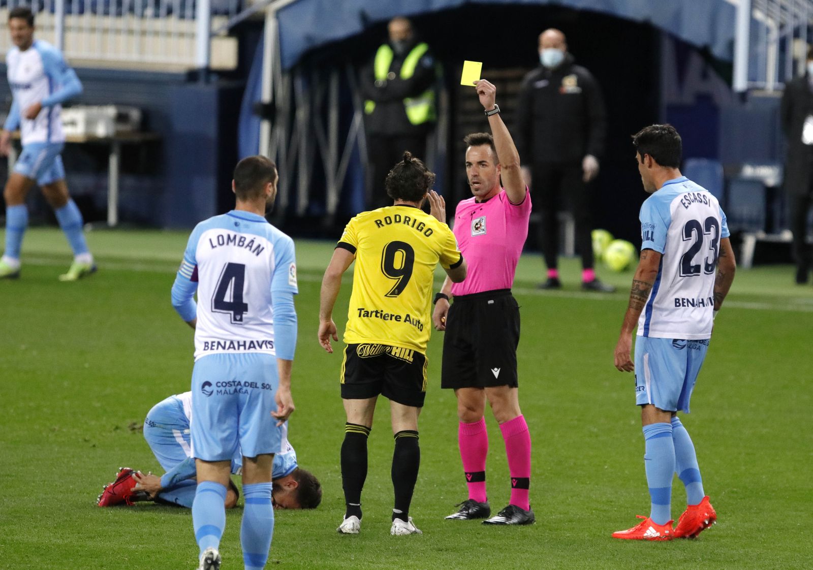 El Málaga CF-Real Oviedo, en fotos
