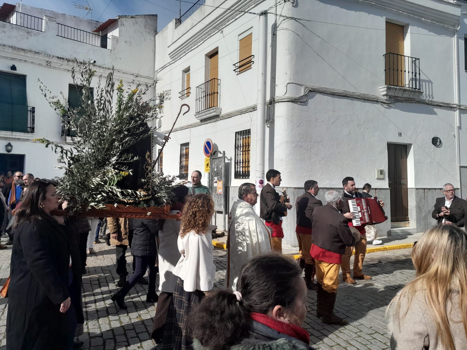 Celebración de San Antonio Abad en Obejo