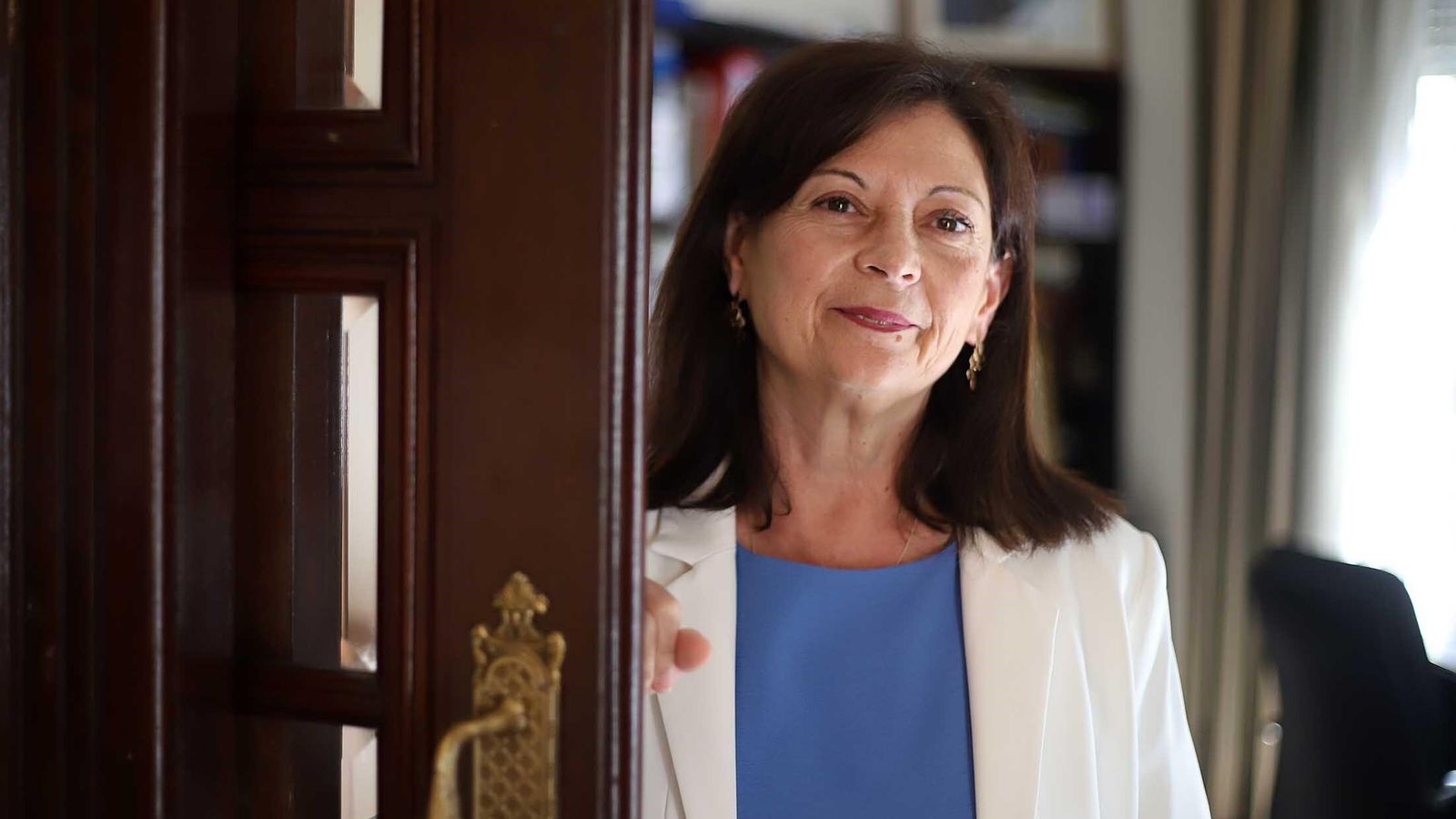 Mercedes Ramblado, en su entrevista con Huelva Información.