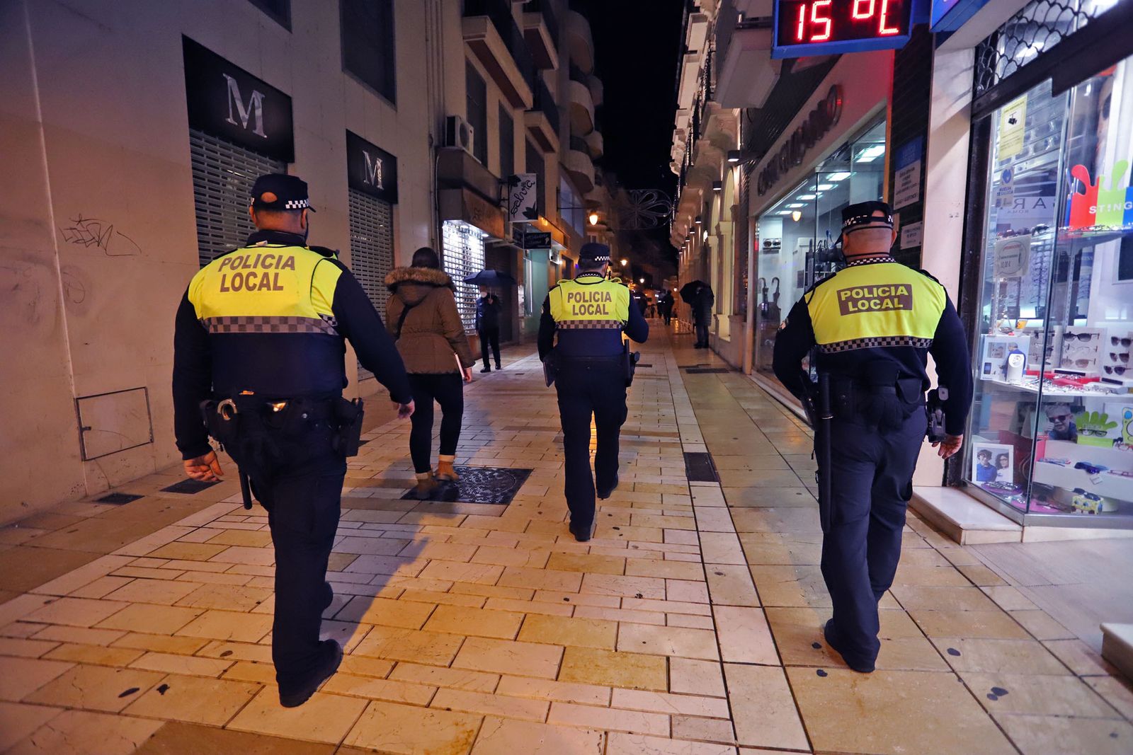 La Policía Local de Huelva controla el cumplimiento de las restricciones anti Covid
