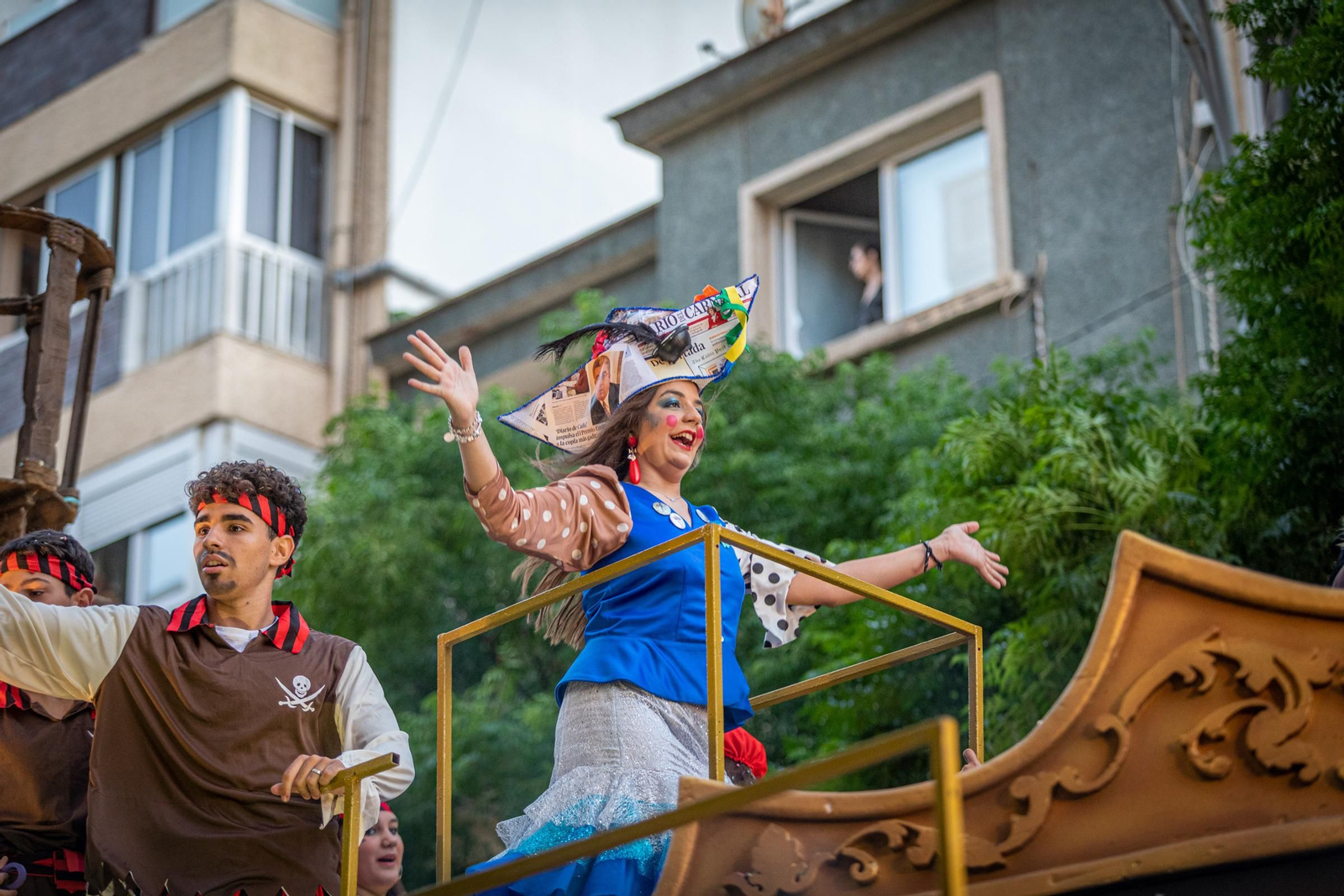 La cabalgata del Carnaval de Cádiz 2022, en imágenes