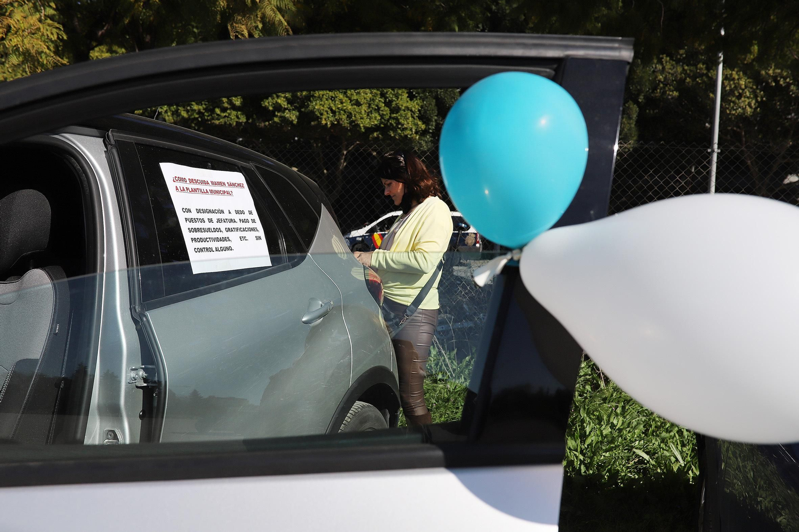 Carvana se protesta de los sindicatos contra el gobierno municipal.