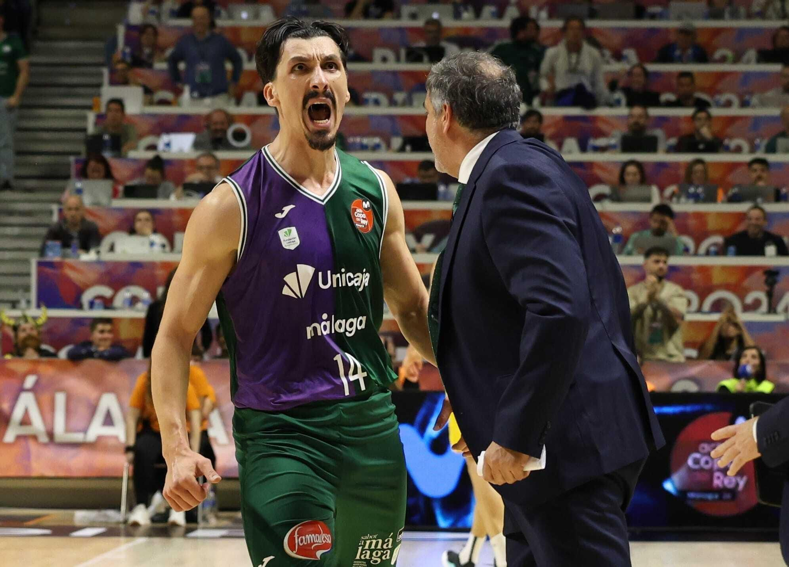 Las fotos del Unicaja - Lenovo Tenerife de Copa