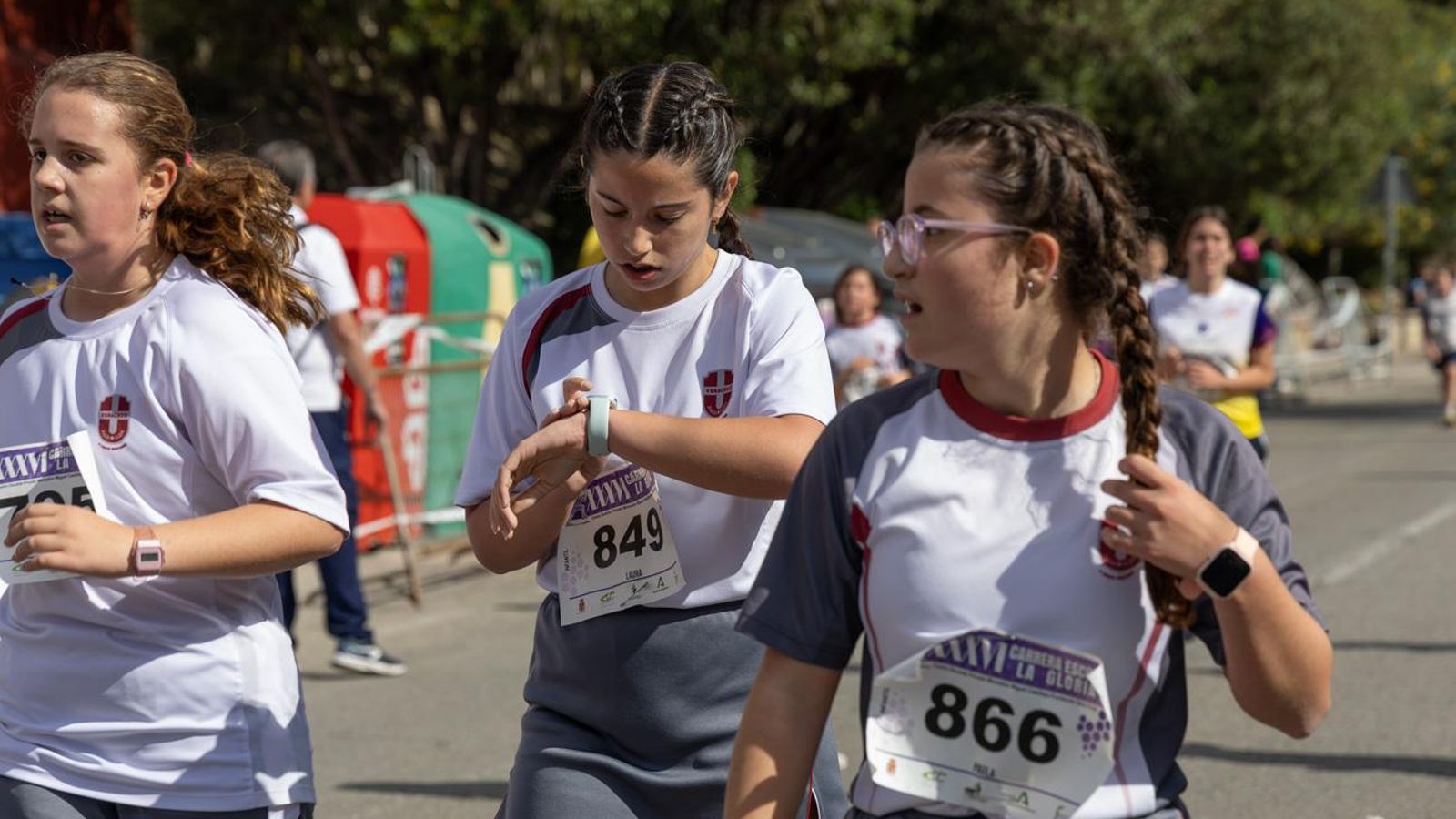 La carrera escolar de “La Gloria” que aúna inclusión y solidaridad, en imágenes