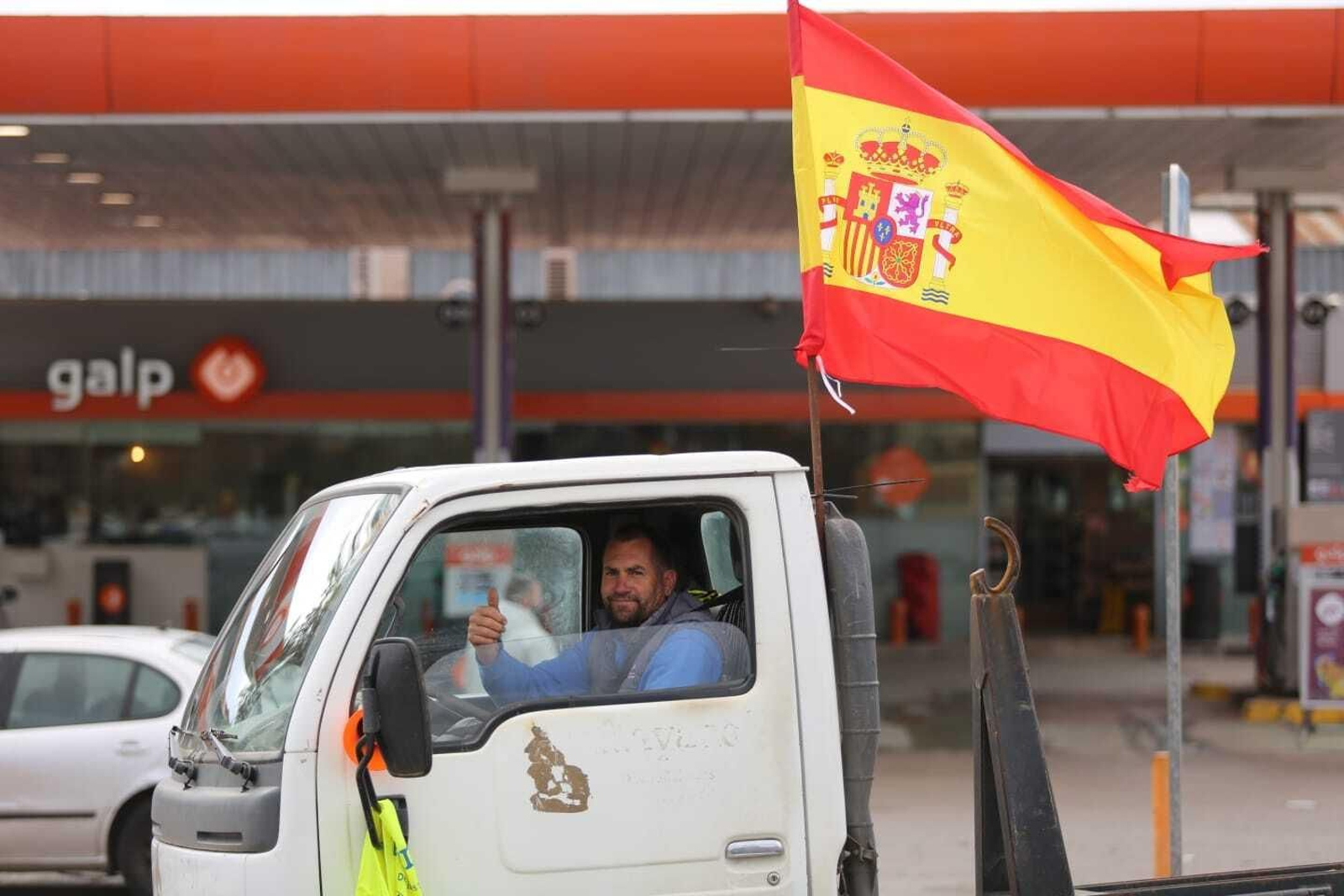 Paro de transportistas en Málaga: Una semana de protestas