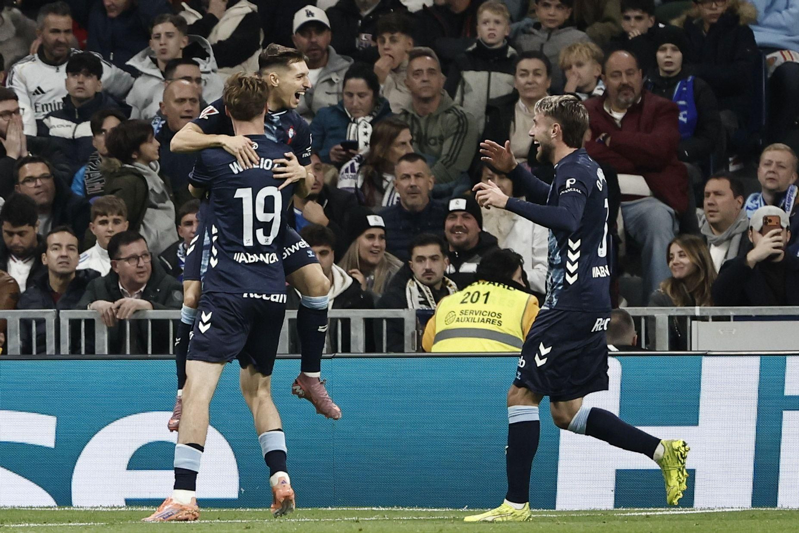 Las fotos de la derrota del Real Madrid contra el Celta