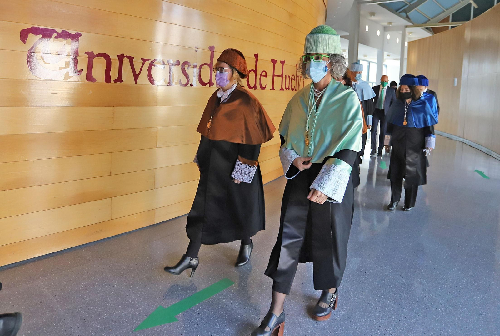 Imágenes del acto en la Universidad de Huelva del 33º aniversario del 3-M