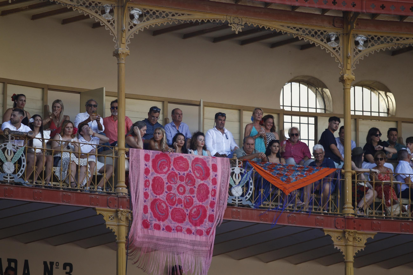 Las mejores imágenes de los toreros Fortes, Juan Ortega y David de Miranda en la Feria de Almería 2025