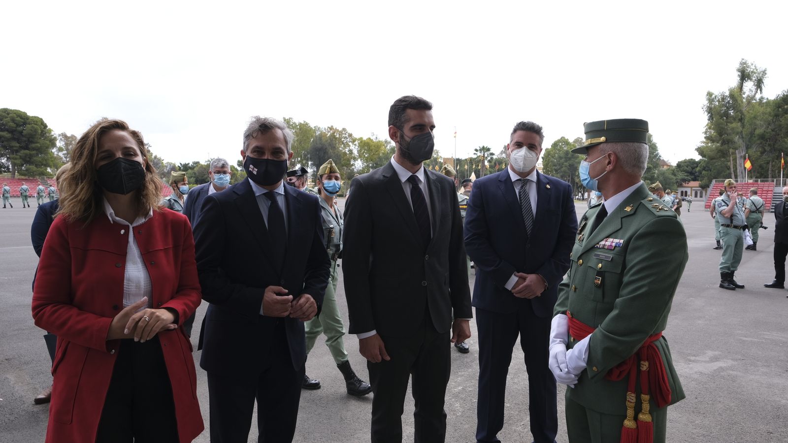 Fotogalería toma de posesión del General Melchor Marín Elvira. La Legión. Almería
