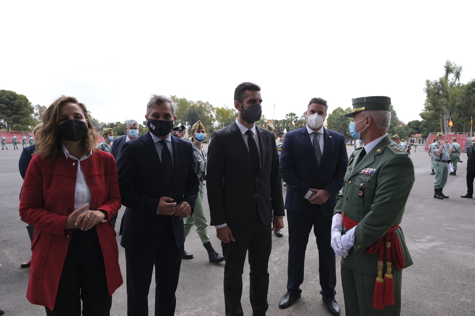 Fotogalería toma de posesión del General Melchor Marín Elvira. La Legión. Almería