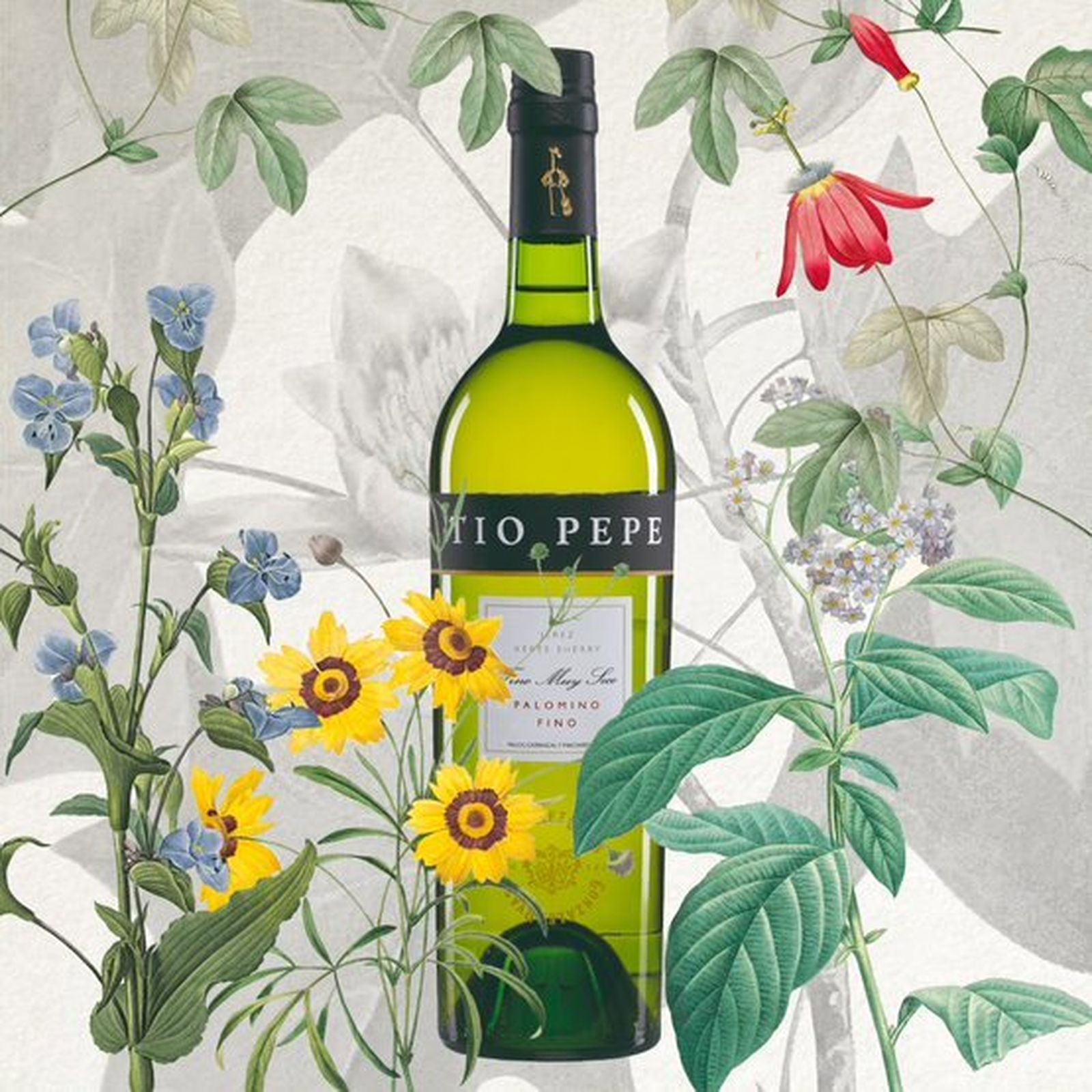 Imagen primaveral del Tío Pepe.