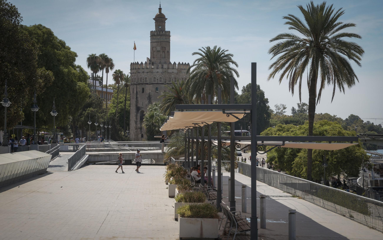 Los toldos de Marqués de Contadero.