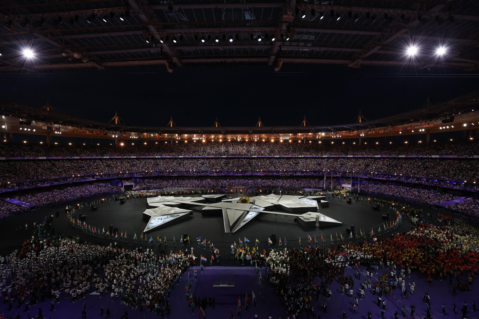 Las fotos de la ceremonia de clausura de los Juegos Olímpicos París 2024