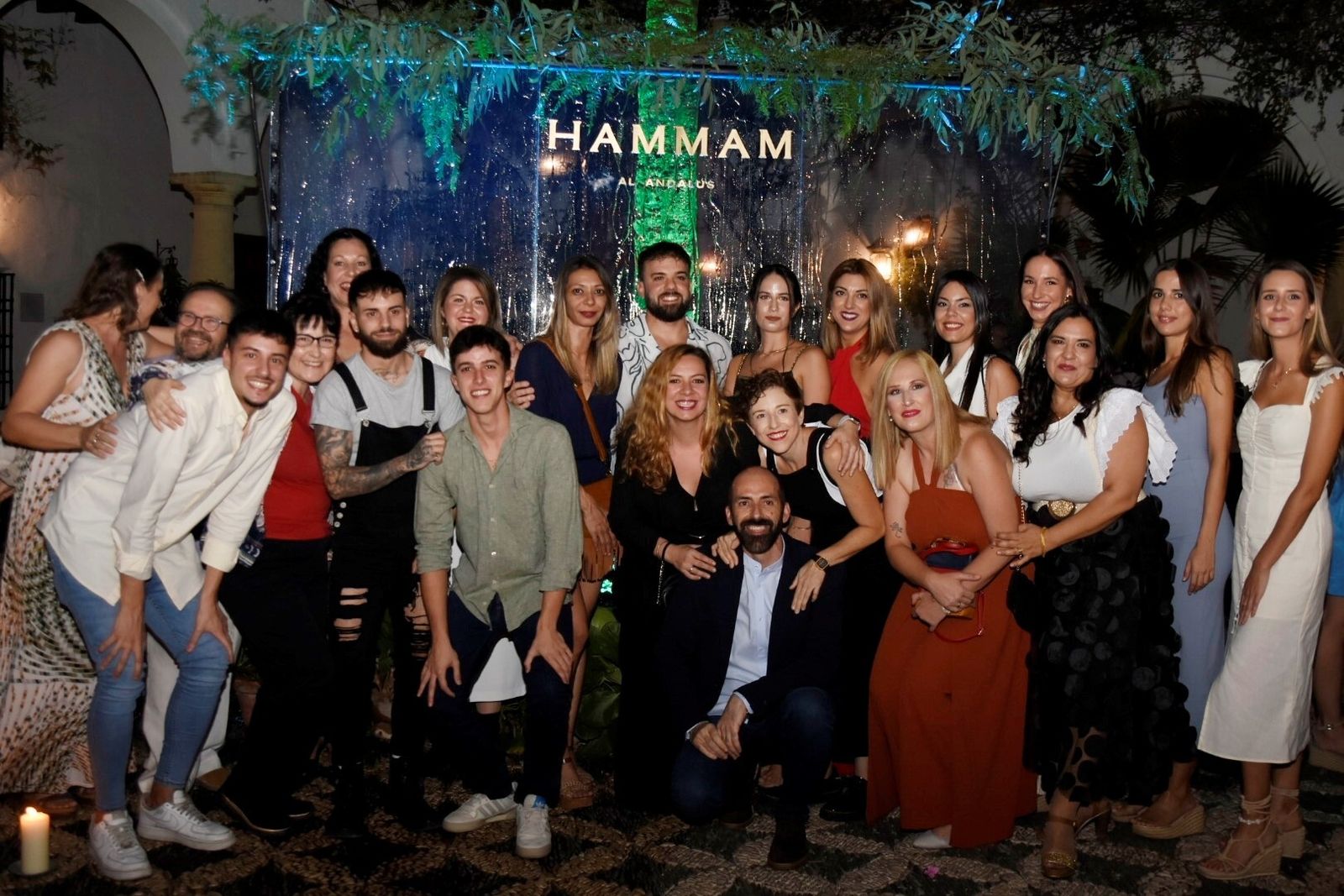 La fiesta de presentación de las renovadas instalaciones de los Baños Árabes Hammam Al Ándalus de Córdoba