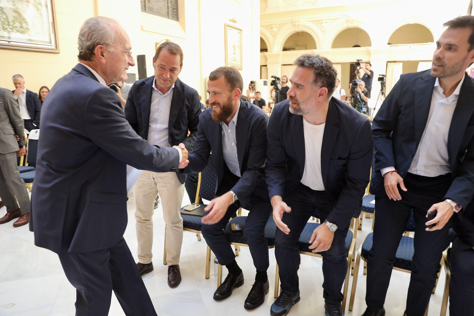 Las fotos del sorteo de Supercopa con mucho VIP: Duda, Carlos Suárez, Sergio Rodríguez...