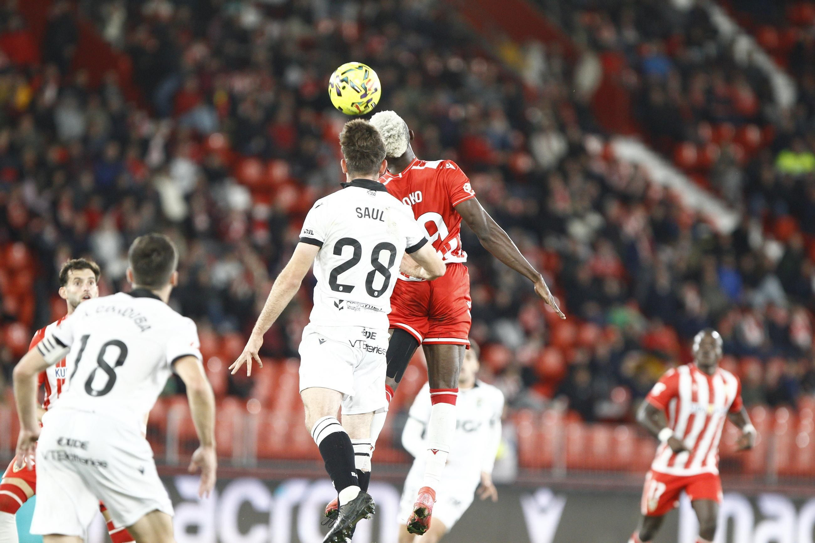 Las fotos del partido de fútbol U.D. Almería-Real Burgos