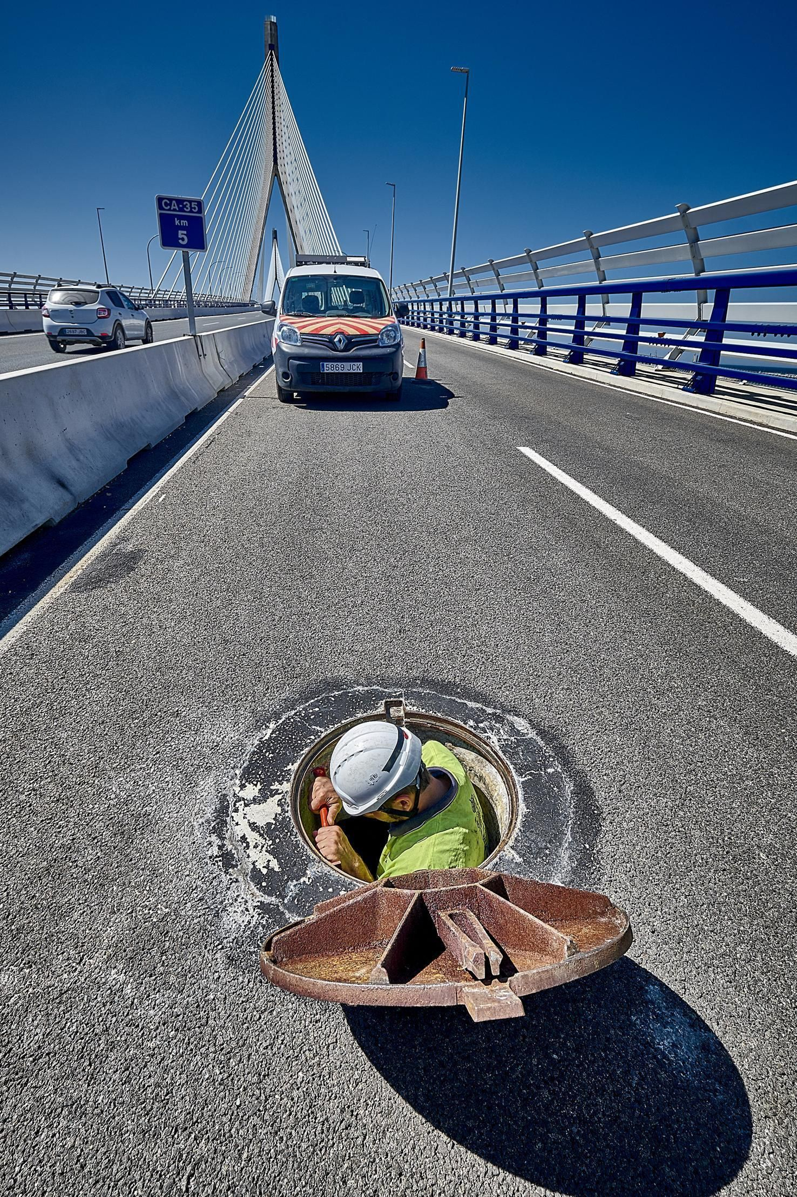 Recorrido por el segundo puente de Cádiz.