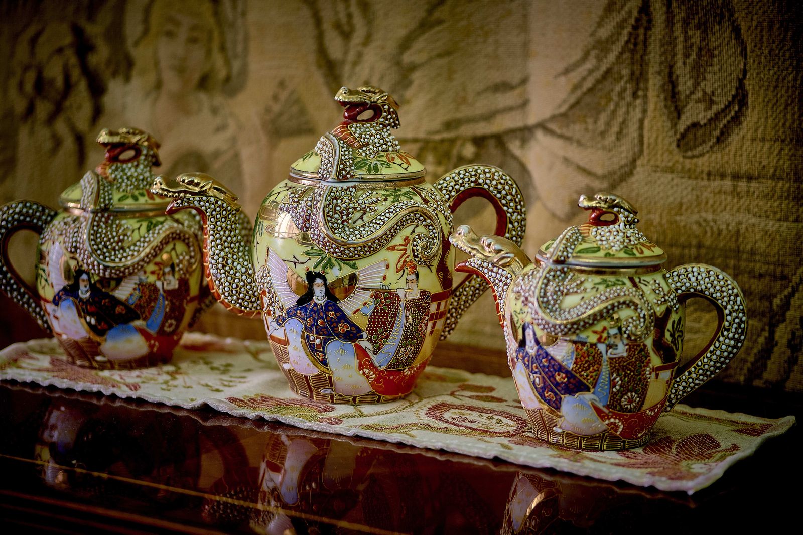 Interior de la finca en Antonio López 7.