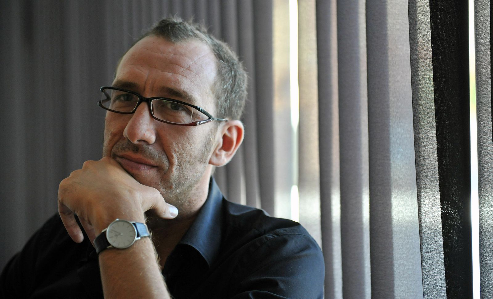 El escritor asturiano Ricardo Menéndez Salmón (Gijón, 1971).