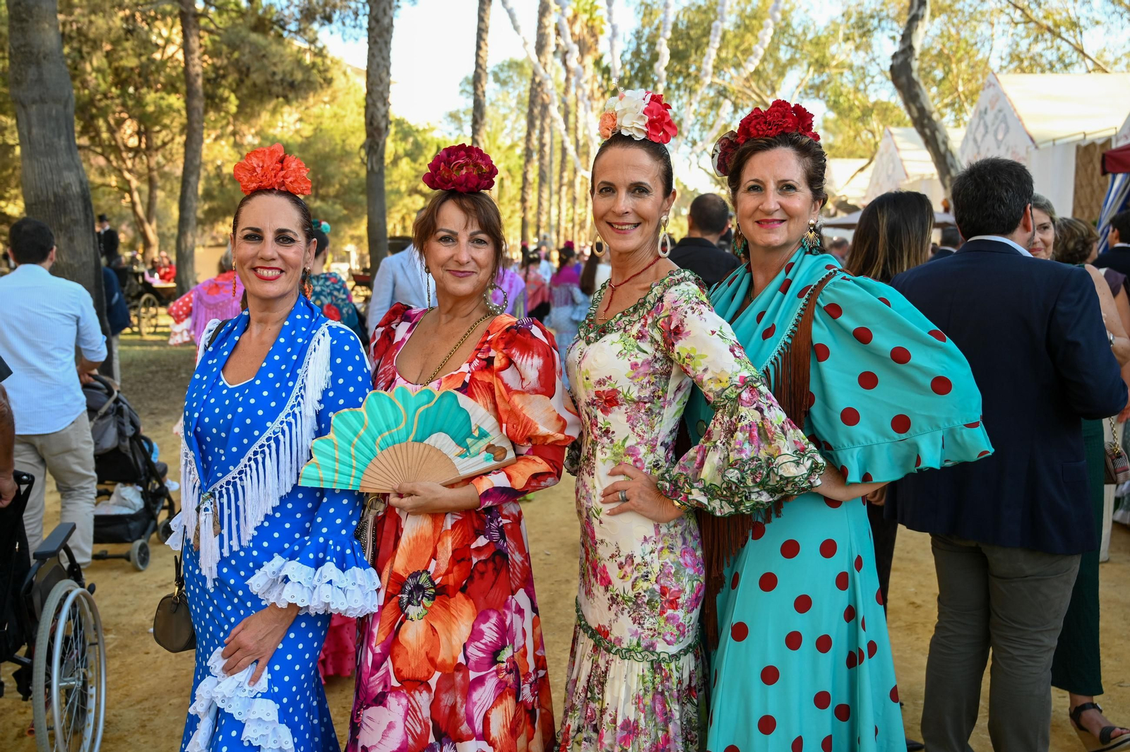 Imágenes del ambiente nocturno del 11 de octubre en la Feria del Caballo 2025