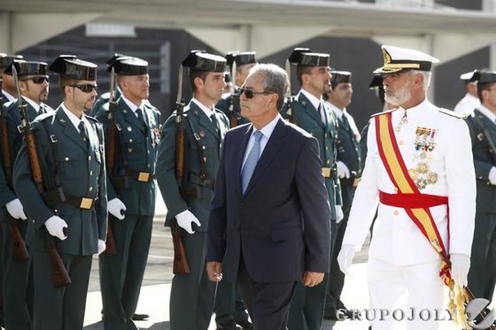 La Guardia Civil celebra el Día de su Patrona, la Virgen del Pilar. 

Foto: Jesus Marin
