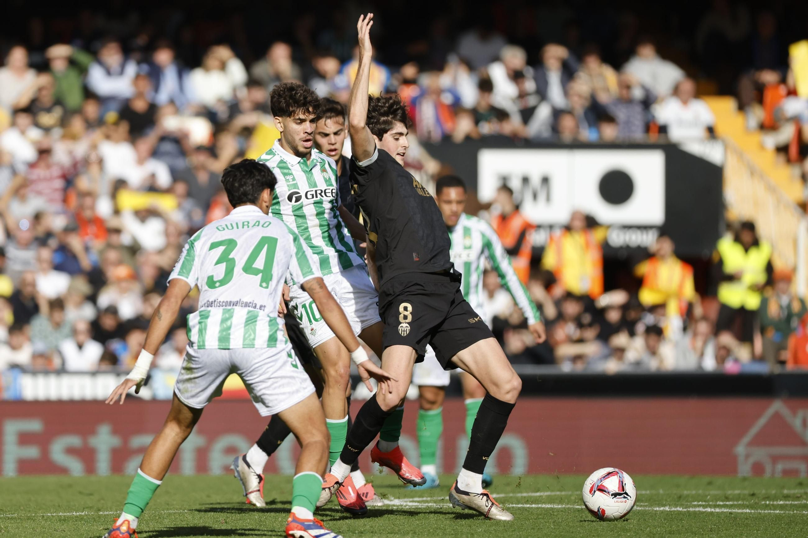 Las fotos del emotivo Valencia - Betis