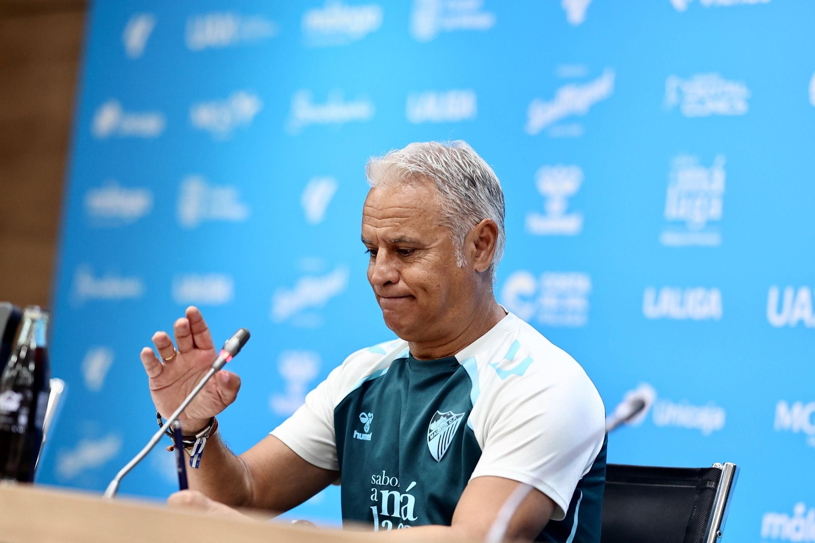 El paso de Sergio Pellicer por el Málaga CF, en fotos