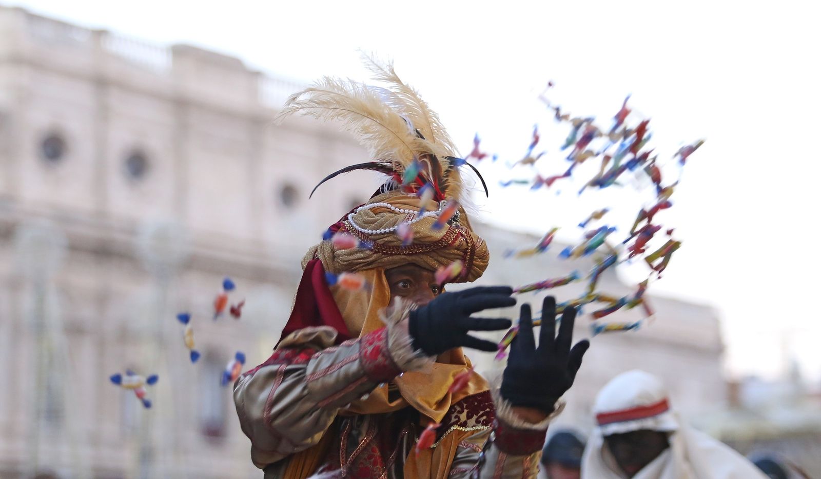 El cortejo del Heraldo, en imágenes