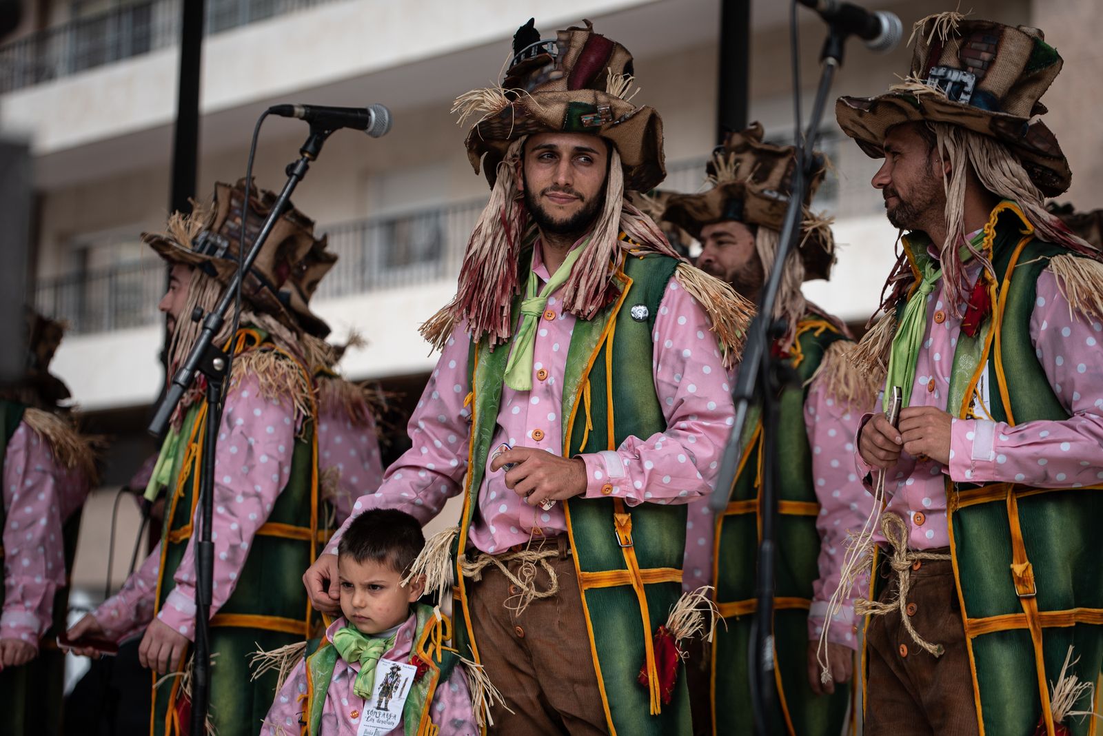 Imágenes de las actuaciones de carnaval en la Plaza de las Monjas