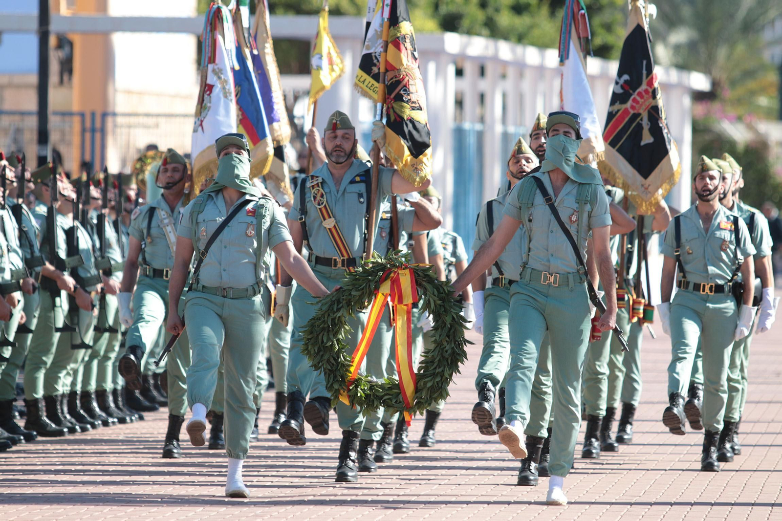 Jura de bandera civil en Las Almadrabillas