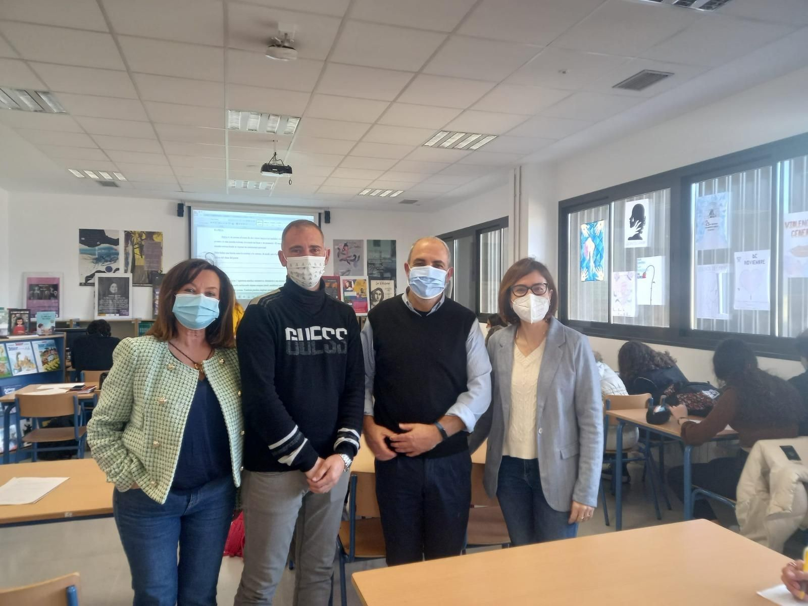 Tres Institutos de Almería participan en el I Encuentro de “Artistas en el Aula”