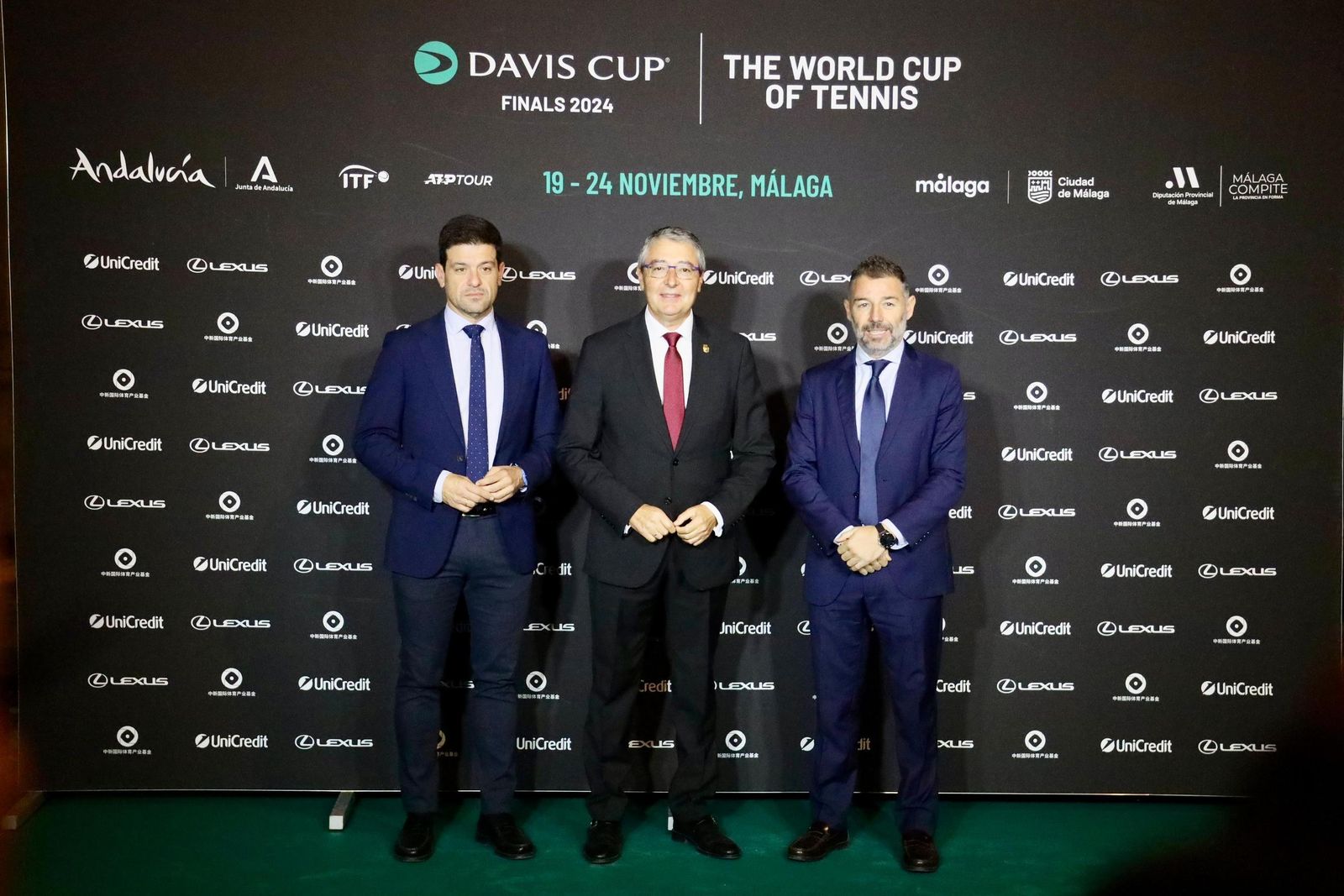 La alfombra roja de la Copa Davis