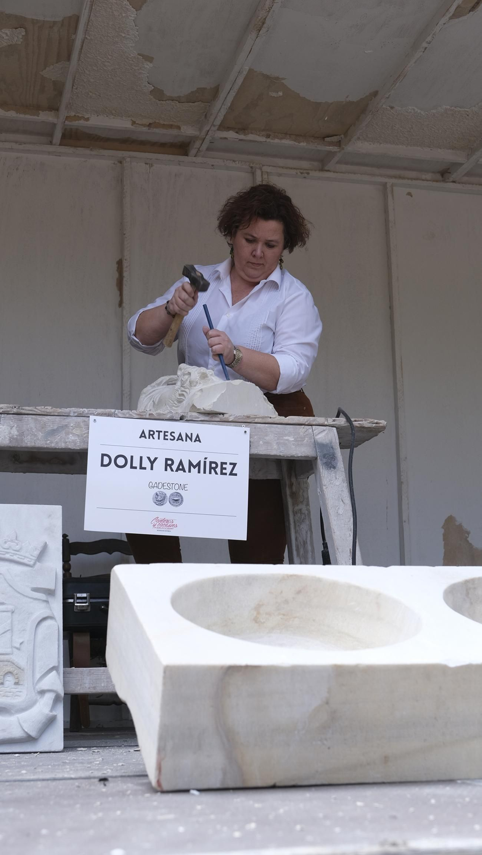 Imágenes de la recreación histórica Canteros y Caciques, en Macael