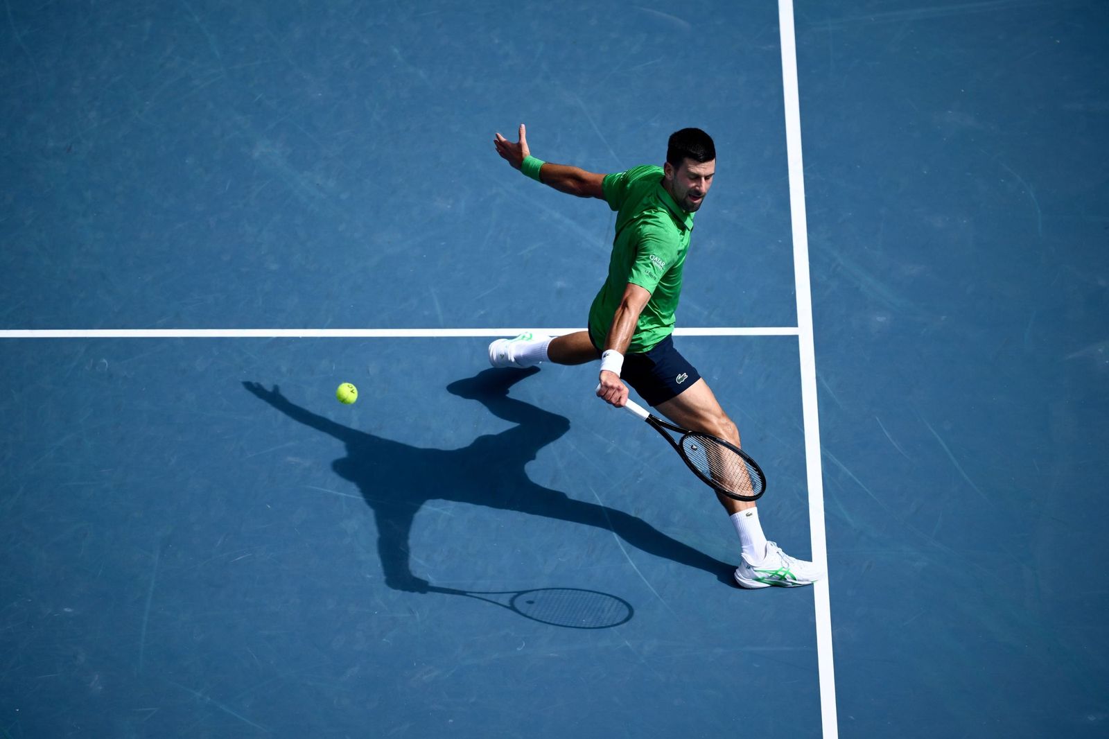 Las fotos de la retirada de Musetti ante Djokovic y del resto de cuartos de final