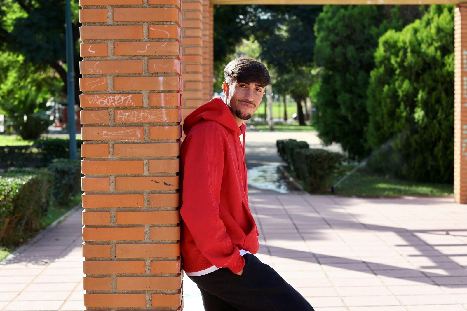 Las fotos de la entrevista con David Larrubia