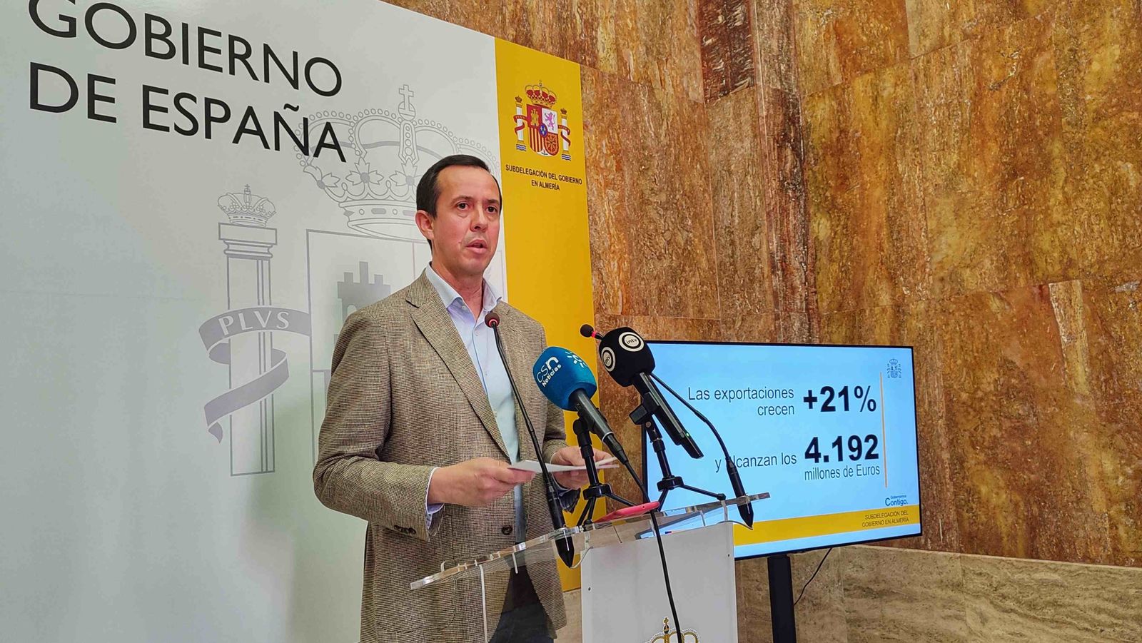 Imagen de archivo del subdelegado del Gobierno, José María Martín.