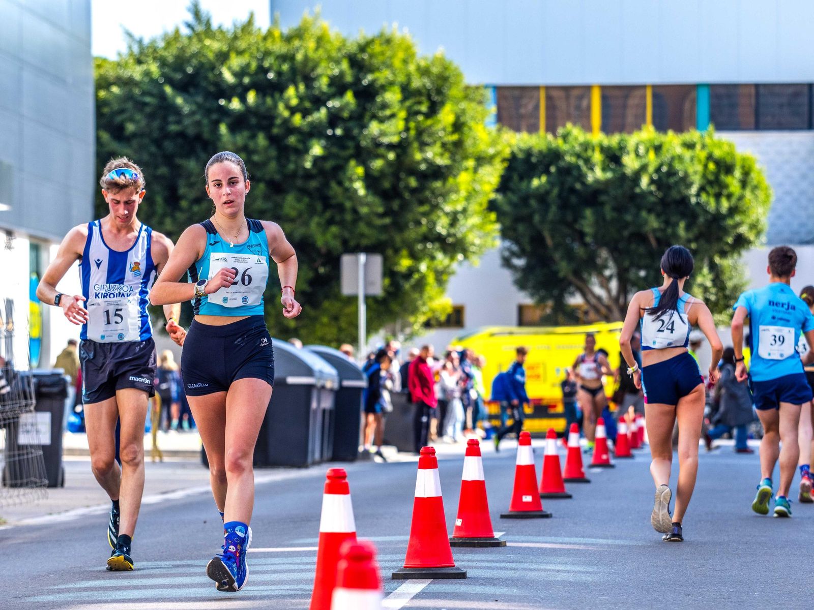 San Fernando acoge el Campeonato de Andalucía de Marcha en Ruta: las imágenes