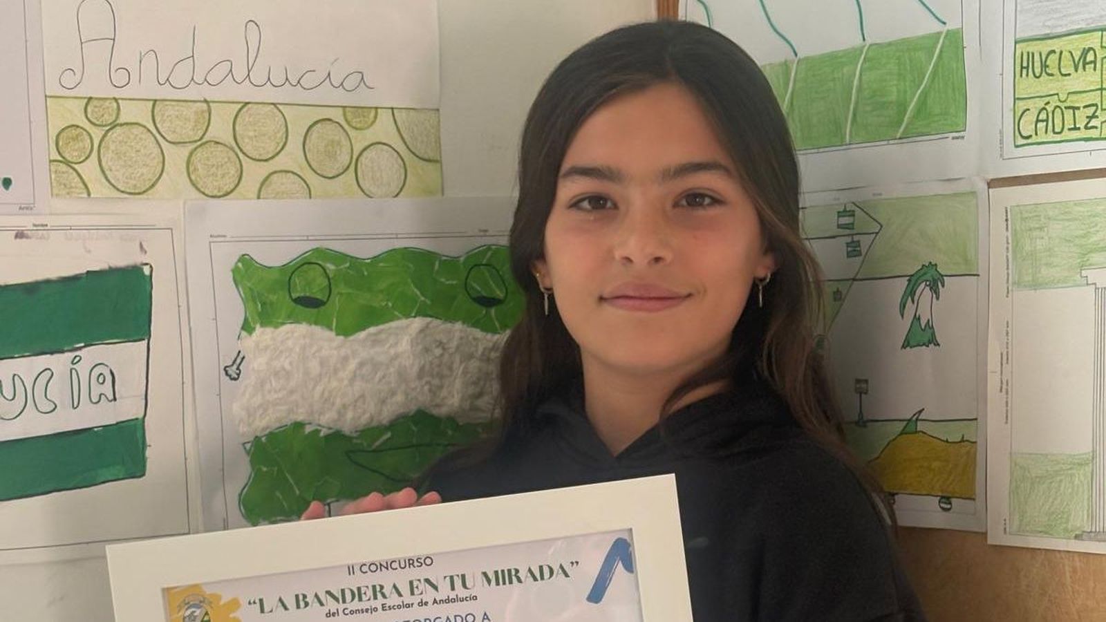 La alumna Elena González Serna.