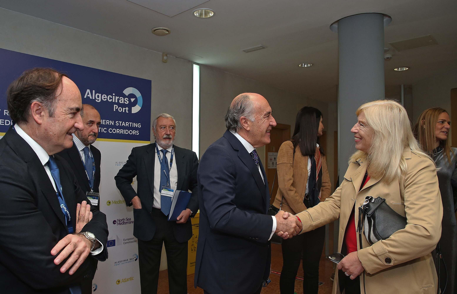 El encuentro de los Grupos de Trabajo de Transporte Intermodal de la Red Transeuropea, en imágene