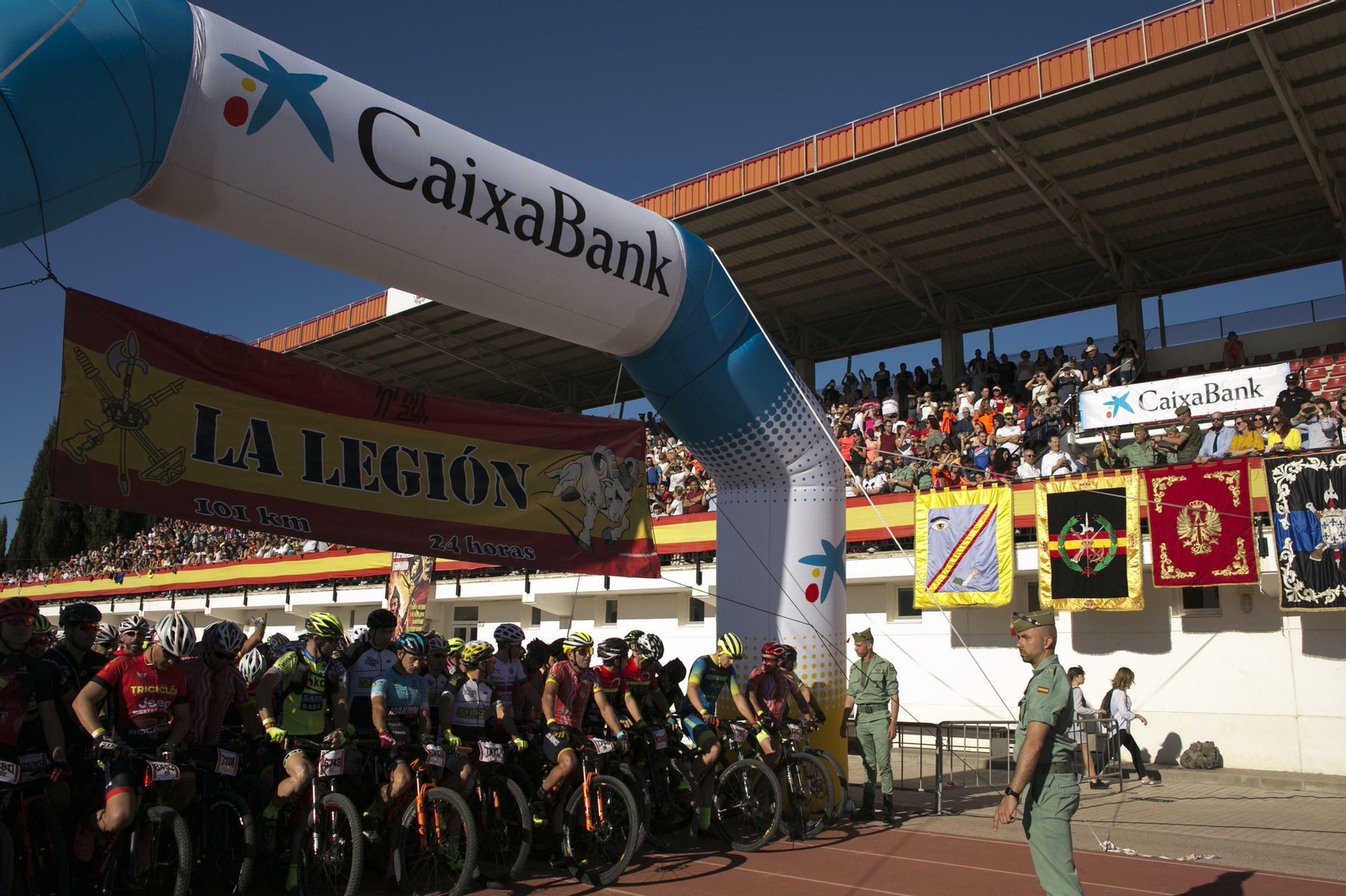 Las fotos de los 101 kilómetros de la Legión