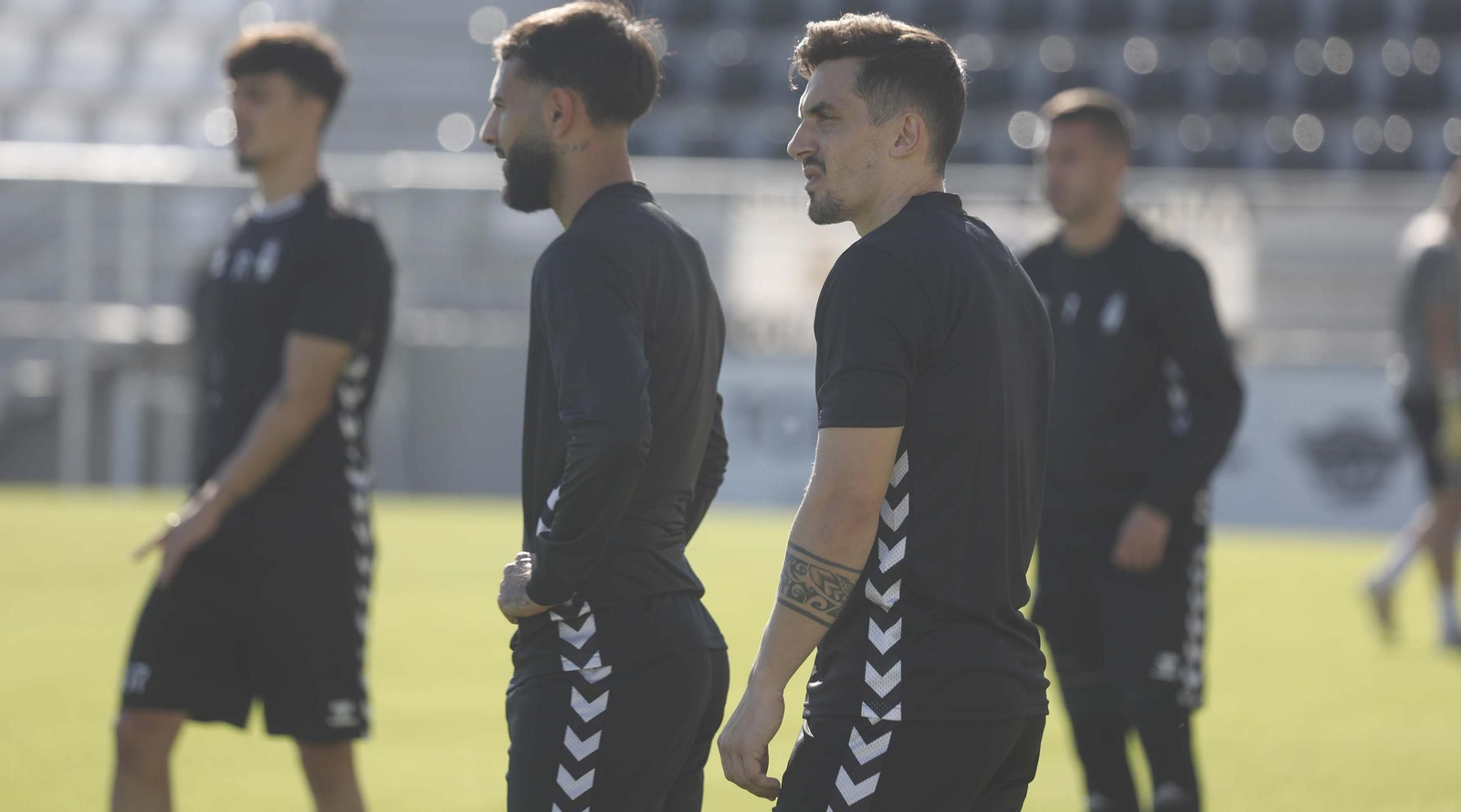 Las fotos del primer entrenamiento de Fran Tena con la Balona en La Línea