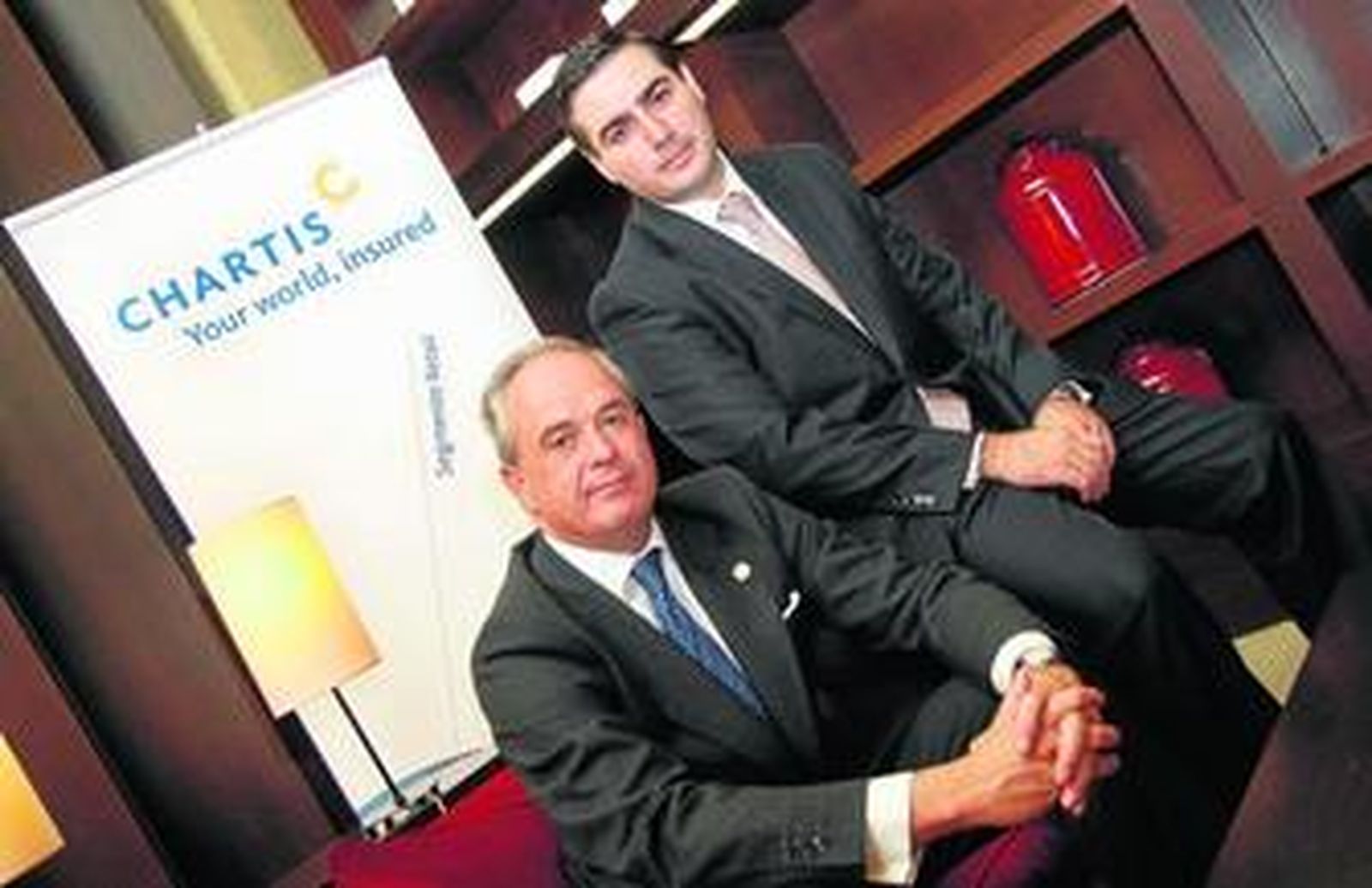 Álvaro Mengotti (izda.) y Miguel Ángel Parra.