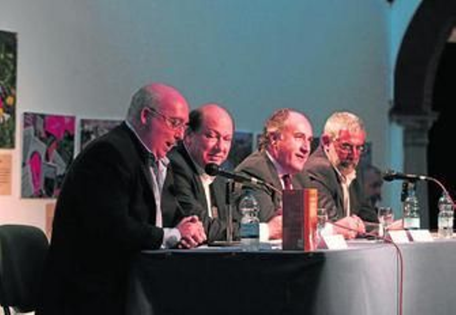 Imagen de la presentación del libro de Ramón Grau, ayer, en Algeciras.