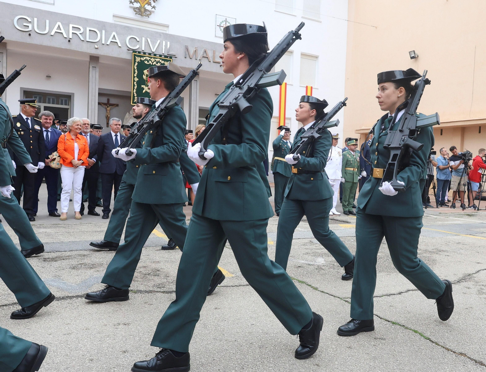 La Guardia Civil de Málaga homenajea a los agentes retirados en su 179 aniversario