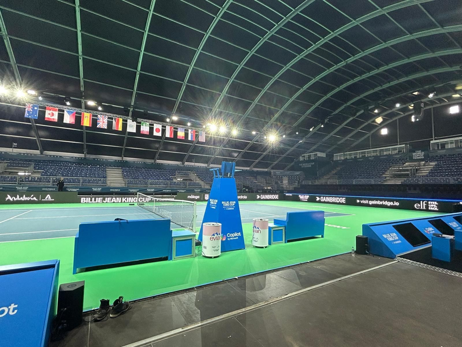 El miniCarpena para la Billie Jean King Cup, en fotos