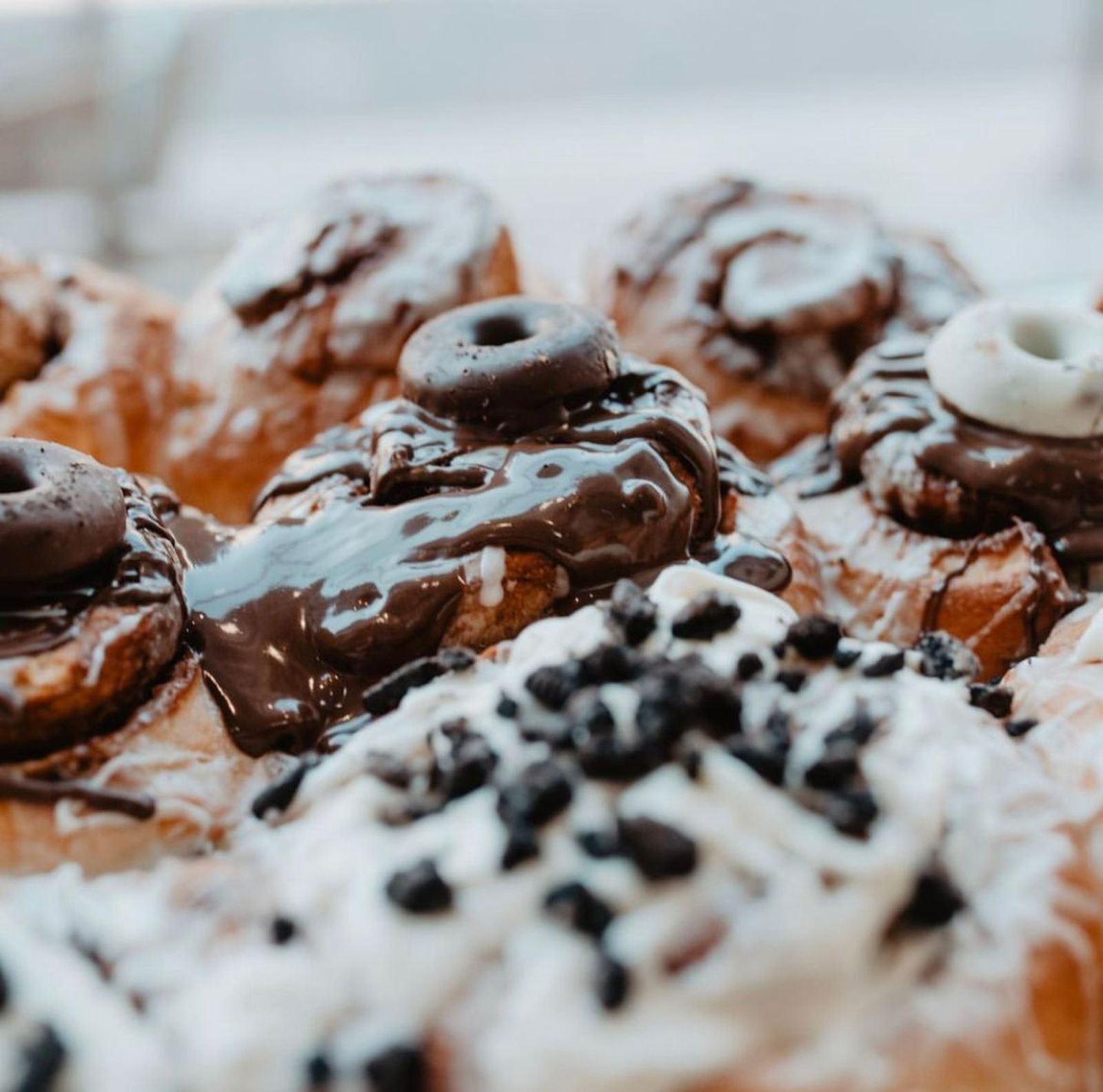 Sabrina Ciaffoni los prepara con diferentes rellenos:  Nutella, chocolate blanco, Kinder y galletas Lotus