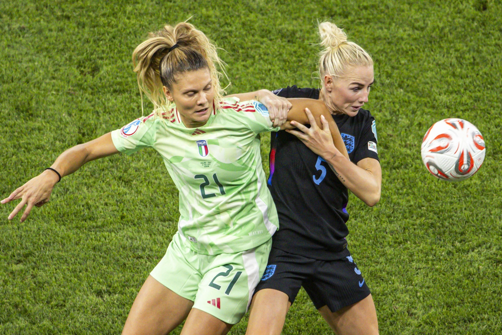 Las imágenes del Inglaterra-Italia